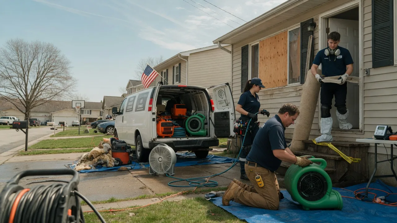 Water Damage Restoration in Winfield, IL near me